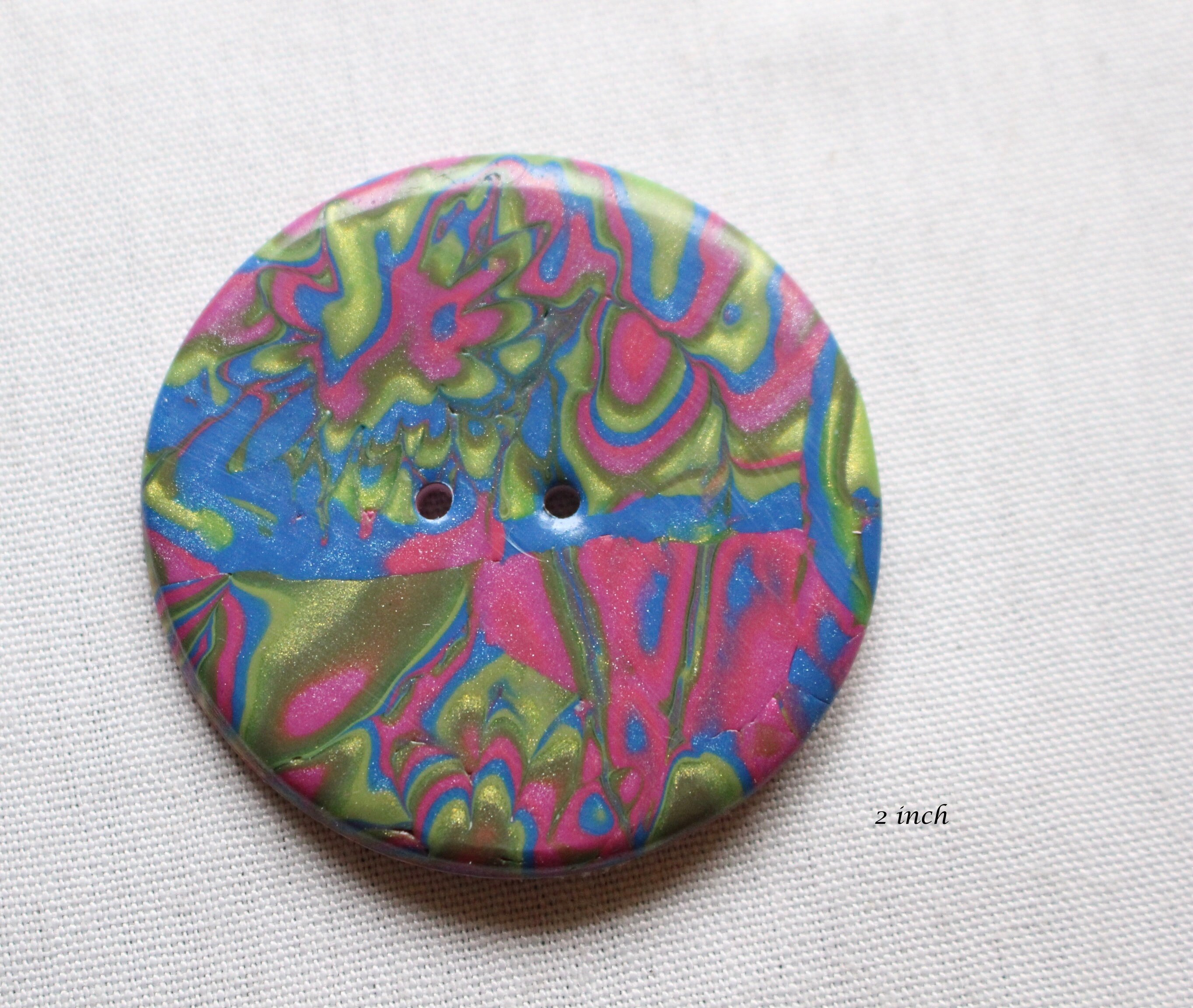 Extra Large Buttons, 2-inch Button, 2 1/2 Inch Button, Button for ...