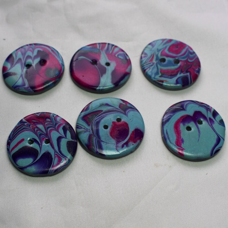 Large Handmade Buttons Extra Large Buttons for Sewing 1 5/8 | Etsy