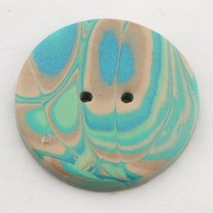 Big Seafoam, Aqua, and Sand Colored buttons, Beach Theme Buttons, 1 inch, 1 1/4 inch, 1 1/2 inch Buttons no. 349 image 6