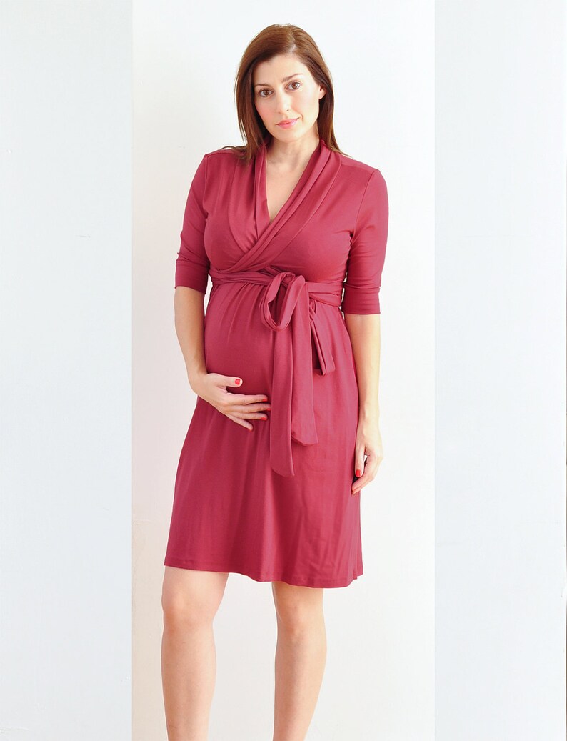 Maternity Dress Empire Waist Dress Maternity Dresses Etsy