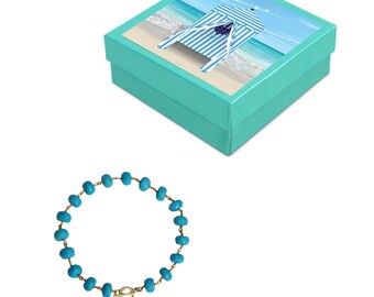 Cabana Bracelet Bracelet Gift Box Set/Starfish Jewelry/Birthday Gift for Her/Destination wedding/Beach Bridesmaid Gift/Starfish Gift