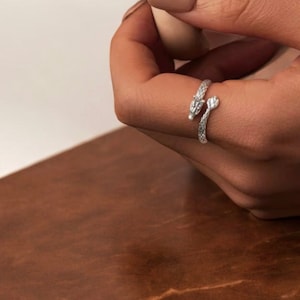 Sterling Silver Dragon Ring: Mythical Statement Jewelry