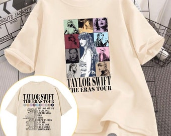 Camisa de concierto de Two Sides Eras Tour, algodón puro, camisa de larga vida, camisa de película Eras Tour, camisa lírica de su canción, camisa TS Merch, camisa de concierto