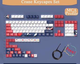 Sushi Roll Keycaps Set,Flowers Keycaps Set,Graffiti Keycap Set, MDA Height Artisan Keycaps,Cartoon Keyboard Cap,Mechanical Keyboard Caps