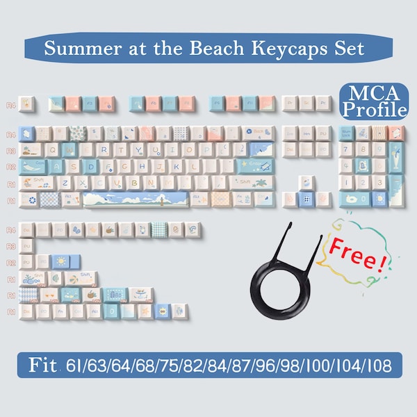 Beach Themed Keyboard - Etsy