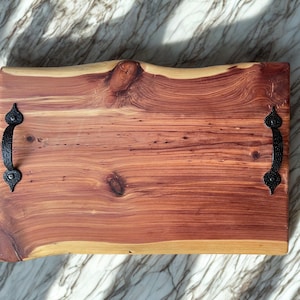Live Edge Cedar Charcuterie Board 16x11