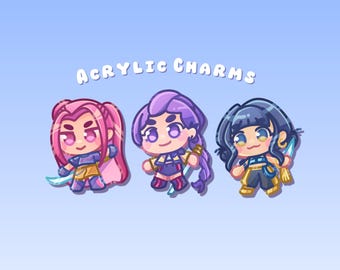 K-pop Demon Hunters Acrylic Charms