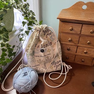 Drawstring Backpack for Work, School, and Play--Small