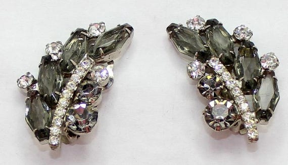 Juliana Bracelet Earrings Black Diamond Set DeLizza Elster Jewelry Set E3433 View 6