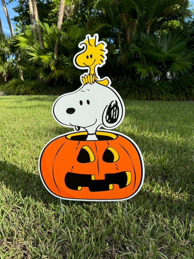 Great Pumpkin Yard Sign / Halloween Yard Sign