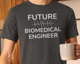 Camiseta "Futuro Ingeniero Biomédico": Ropa STEM unisex