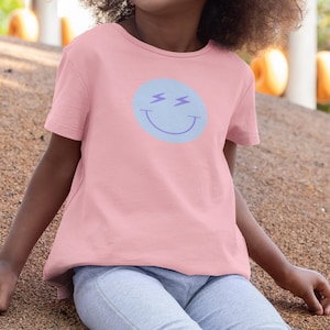The Blue Emoji T Shirt for Children Unisex T Shirt, Gift For Kid, Cute T Shirt