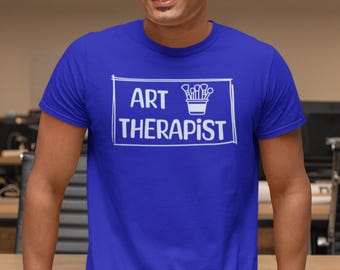 Koszulka „Art Therapist”: kreatywny prezent dla miłośników sztuki i terapeutów