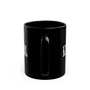 Taza de café negra In My Kindle Girl Era, taza de café Kindle, taza de café bookish imagen 6