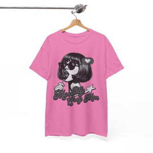 Camiseta masculina Morally Grey, camiseta vintage Lollipop, camiseta Bookish Girl Azalea