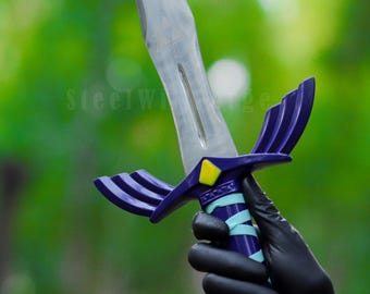 Legend of Zelda Master Sword Replica ,Hand Forged Stainless Steel, Gift For him