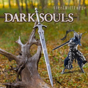 Handgemachte dunkle Seele Artorias Schwert Meister, Dark Souls Elden Ring Bloodborn Großes Schwert von Artorias, bestes Geschenk für Gamer, Jubiläumsgeschenk
