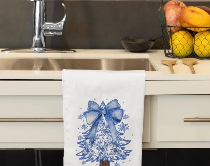 Chinisorie Christmas tree towel
