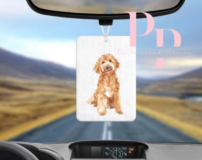 Golden Doodle Car Air freshener