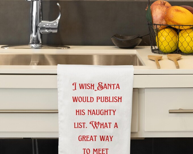 Hilarious Christmas Towel
