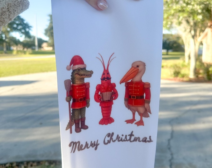 Cajun Nutcracker tea towel