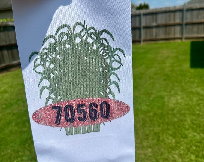 Cute Sugarcane Zipcode towel