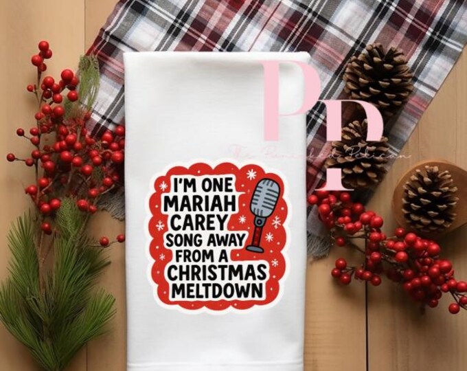 Funny MC christmas towel