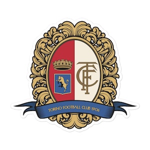 Adesivo Torino Football Club con applicazione senza bolle