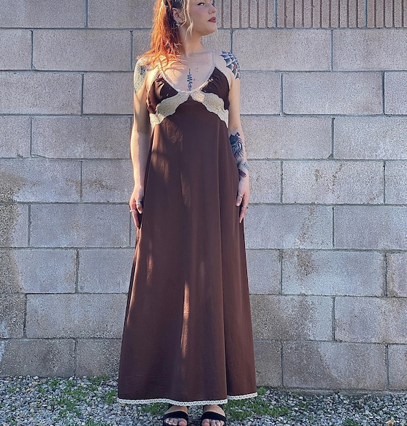 70's Vintage Vanity Fair Slip Dress