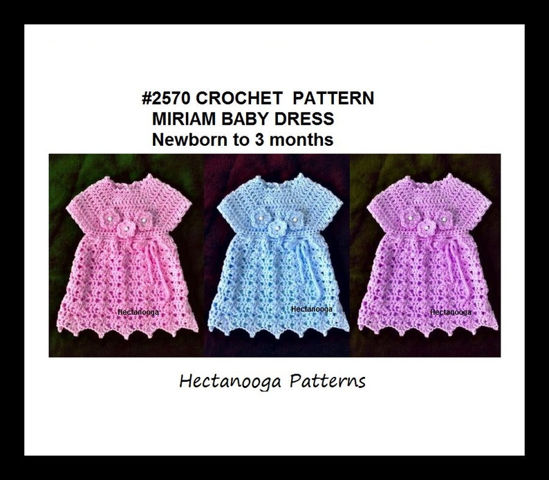 Easy CROCHET PATTERNS crochet Baby Dress jumper or dress | Etsy