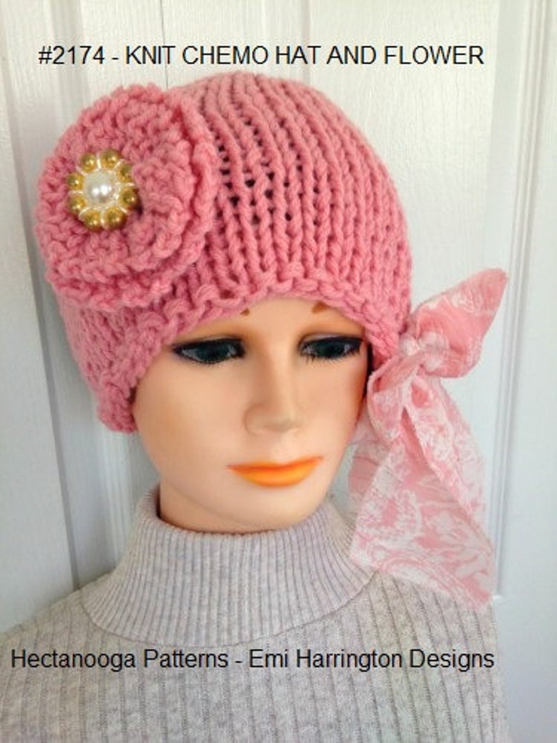 Easy KNIT CHEMO Hat Pattern Hat Knitting Pattern Knitting Etsy