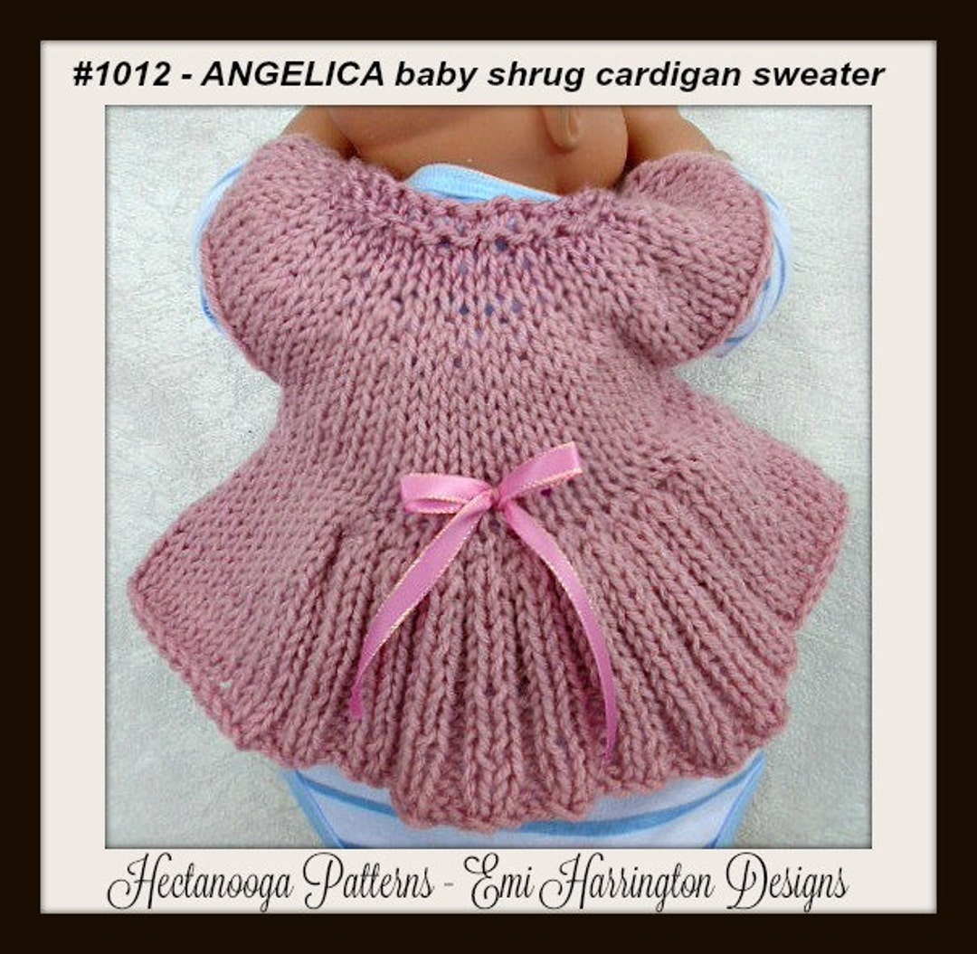 Baby shrug cardigan sale