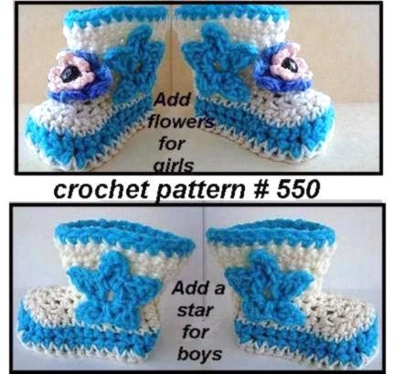 Crochet pattern for babies, Easy Crochet Pattern Cowboy Boots Cowboy Hat Cowboy Vest for Baby, newborn to 12 months, number 550 image 3