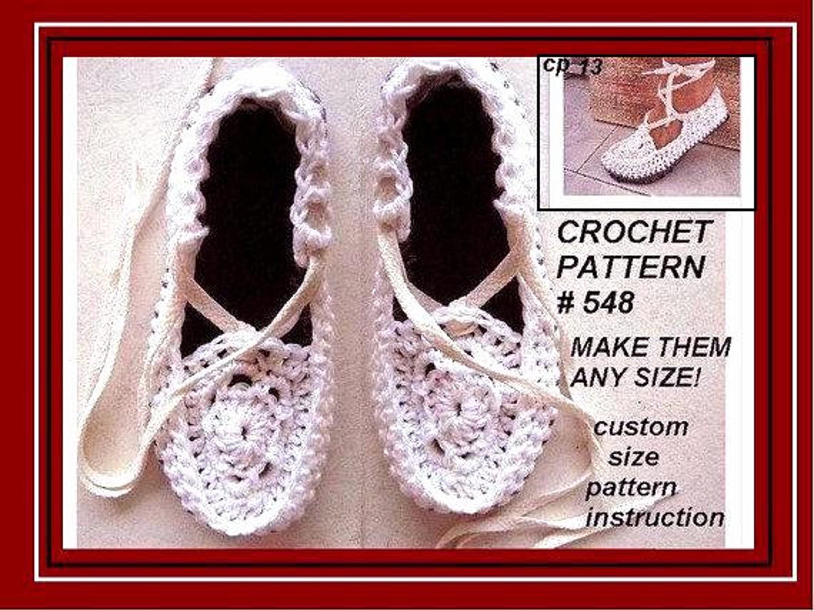 Crochet Pattern Womens Slippers Instant Download Summer - Etsy