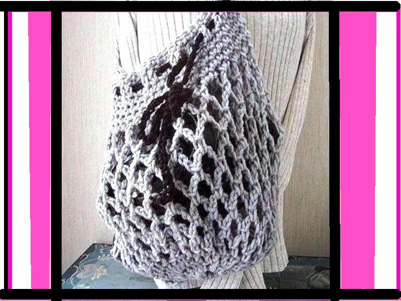 Crochet Pattern Bag hobo bag num. 451 satchel purse | Etsy