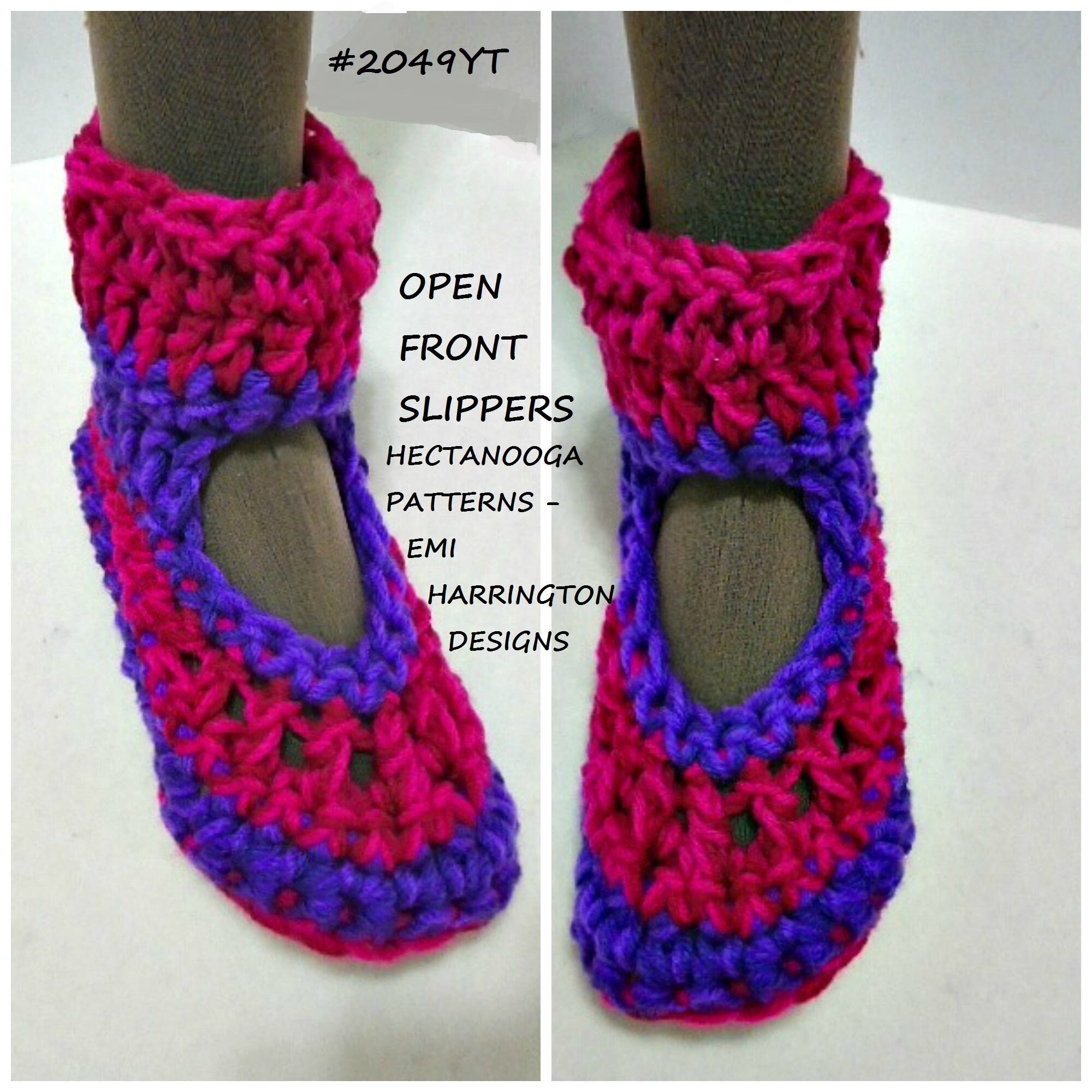 Hectanooga clearance crochet slippers