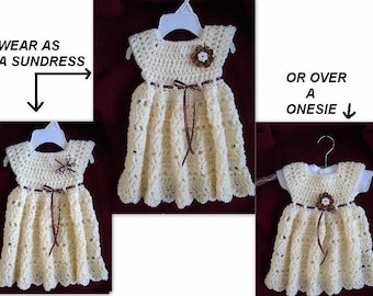 crochet pattern, dress,  girls dress, baby dress, Lainie, toddler, Instant Download, num. 770