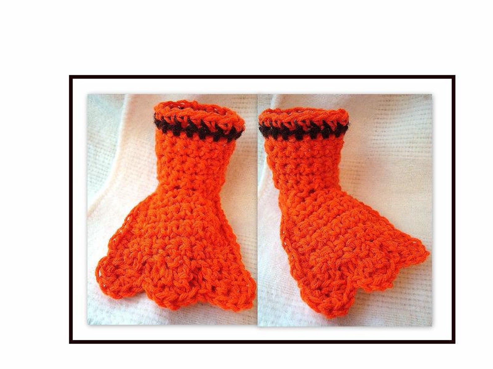 CROCHET PATTERN Duck Feet Slippers Play Clothes Costume Etsy