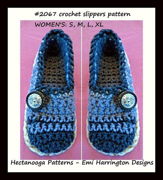 hectanooga crochet slippers