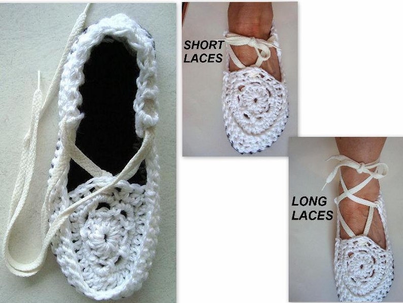 CROCHET PATTERN, Easy Crochet Sandal/Shoes Pattern 548, image 4