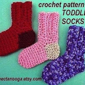 Easy Toddler children stockings, socks, CROCHET PATTERNs, Newborn to age 7, ok to sell your socks, 136 image 1