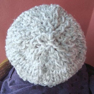 Knitting PATTERN Hat, hat knitting pattern, Knit Hat, Beanie or Newsboy, Easy Newborn to Adult num 401, kids, womens, men, children image 3