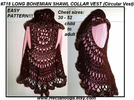 Patrones Chalecos Cerrados Mujer Crochet Patron Chaleco Redondo