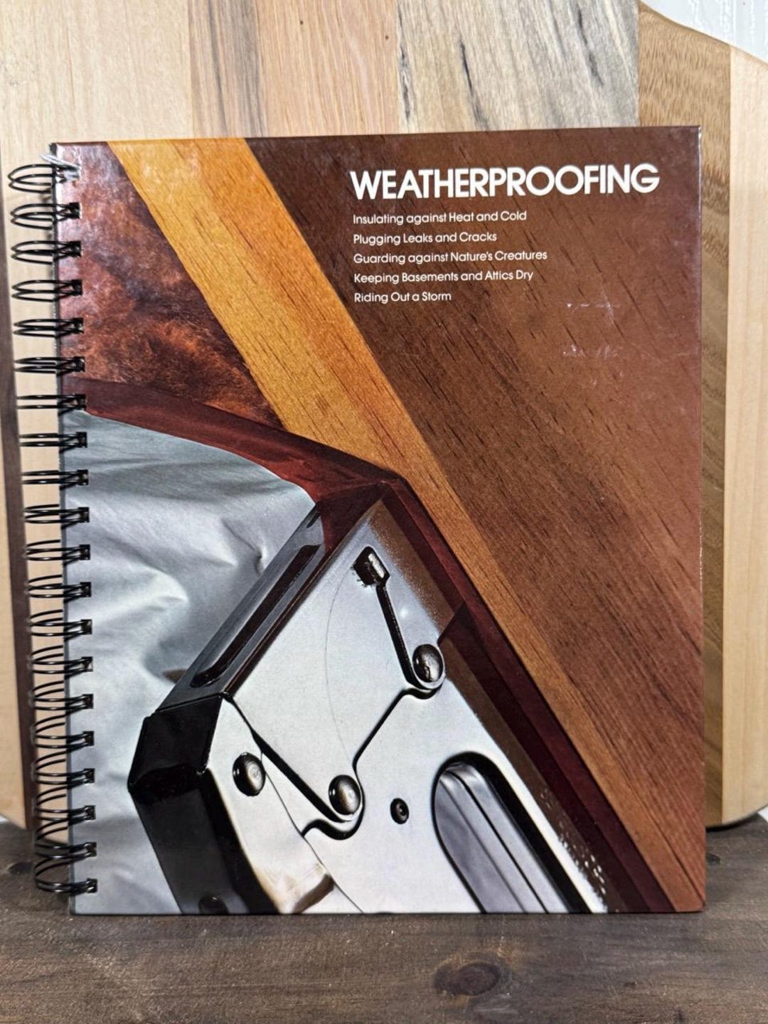 Journal Book: Time-life Books Weatherproofing - Etsy