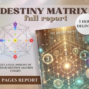 Bestimmungs-Matrix-Analytik-Chart in 1-2 Stunden Lieferung | Destiny Matrix Ganzer Artikel | Numerologie | Seelenverwandte | Tarot | Geld |Astrologie Weissagung