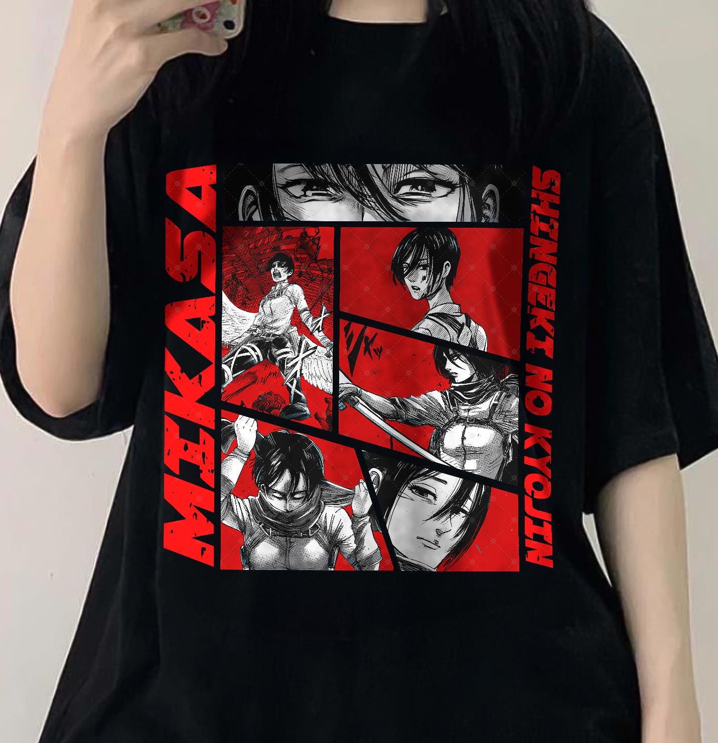 Shirt Shingeki No Kyojin Merch Attack On Titan T-Shirt Titans