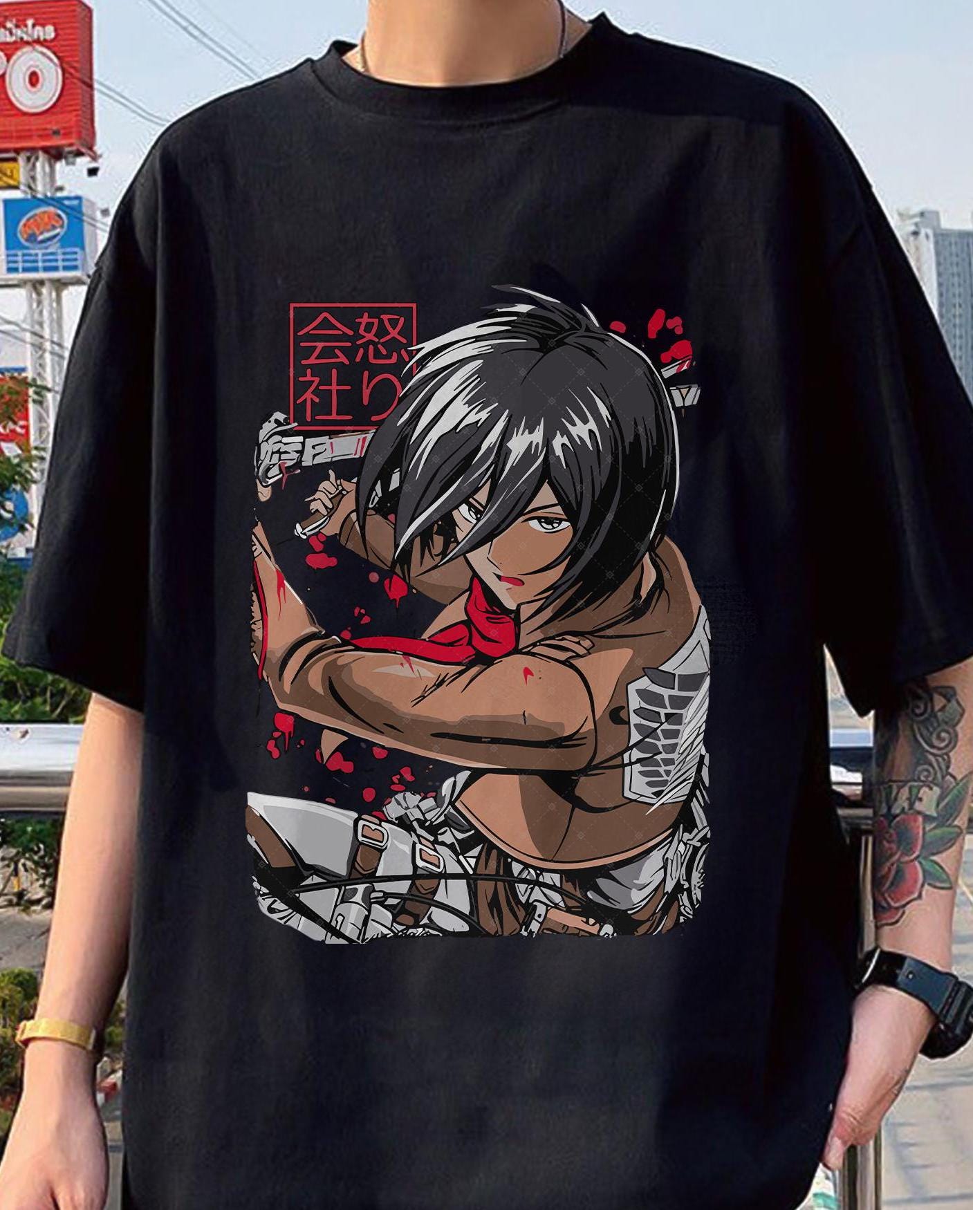 Eren Yeager Png, Attack On Titan Png, Attack Titan Png, AOT Png, Rap Tee, Shirt Design, Ready To Print, Anime Png, 300 DPI, Printable Design