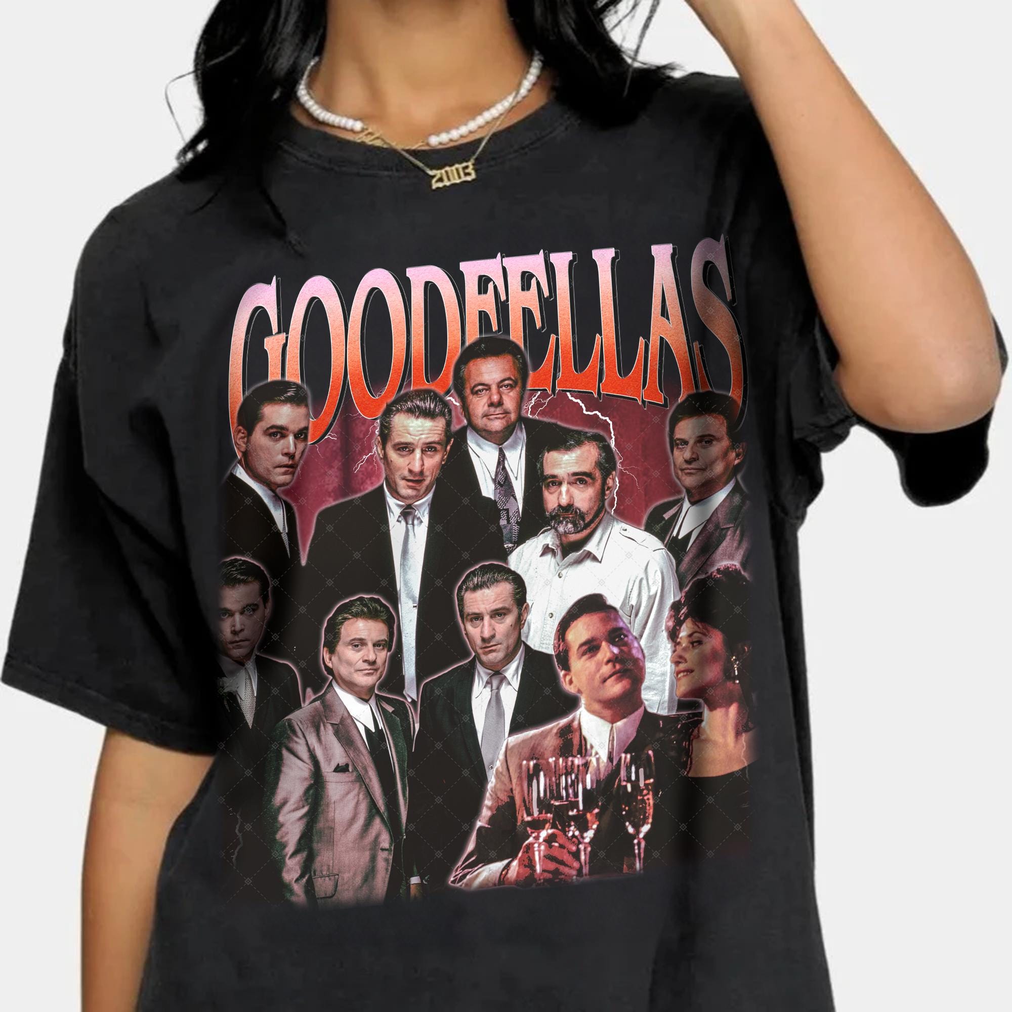 ファクト USA製 Goodfellas 1990年 Deniro Tシャツ ファクト USA製 Goodfellas 1990年 Deniro Tシャツ