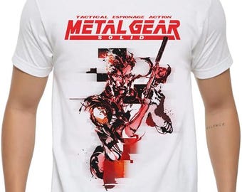 メタルギアソリッドTシャツ、ユニセックスメタルヘッドギフト