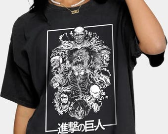 Attack On Titan Fashion T-shirt, Eren Yeager Unisex Shirt, Eren Yeager AOT Anime Shirt, Eren Yeager Aot Tees, Attack Titan Unisex Sweatshirt